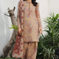 Women's 3-Piece Printed Lawn Suit – Floral Kameez, Printed Trouser & Polka Dot Dupatta